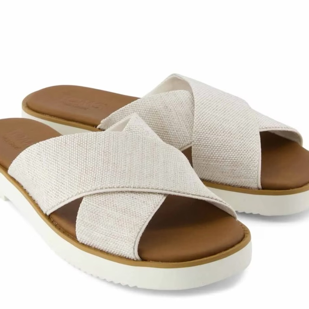 NWT TOMS Mae Crossover Sandals – Women’s Size 9.5
